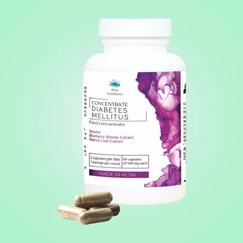 Concentrate Diabetes mellitus, 60 capsules