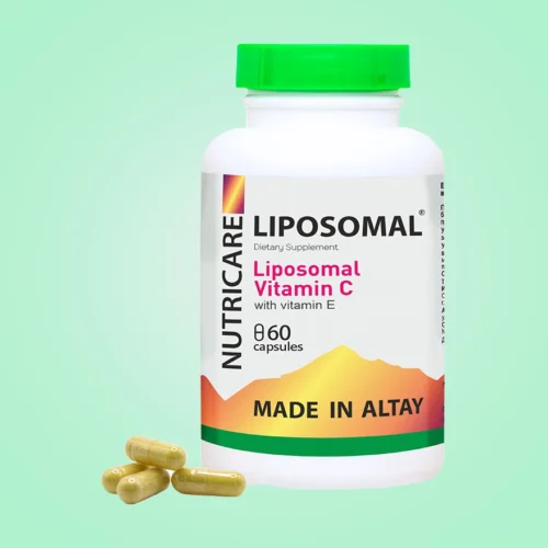 The complex Liposomal Vitamin C + Vitamin E, 60 capsules